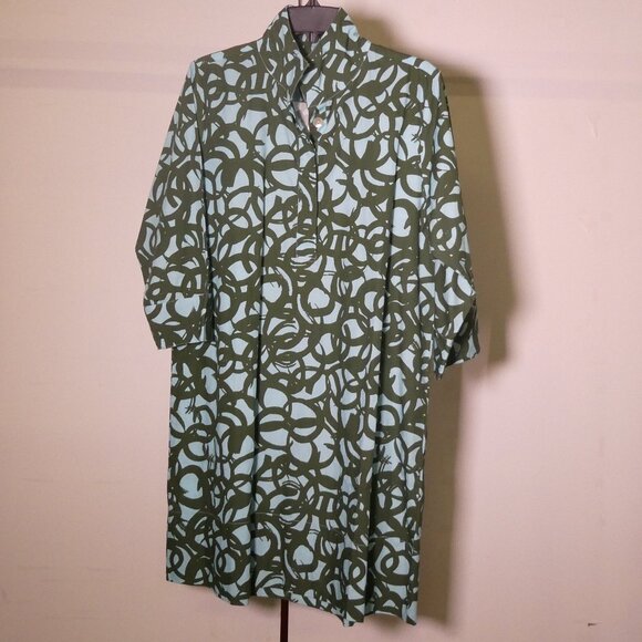 Holly Shae Dresses & Skirts - Holly Shae Dress – Green/Light Blue, Size XS-M